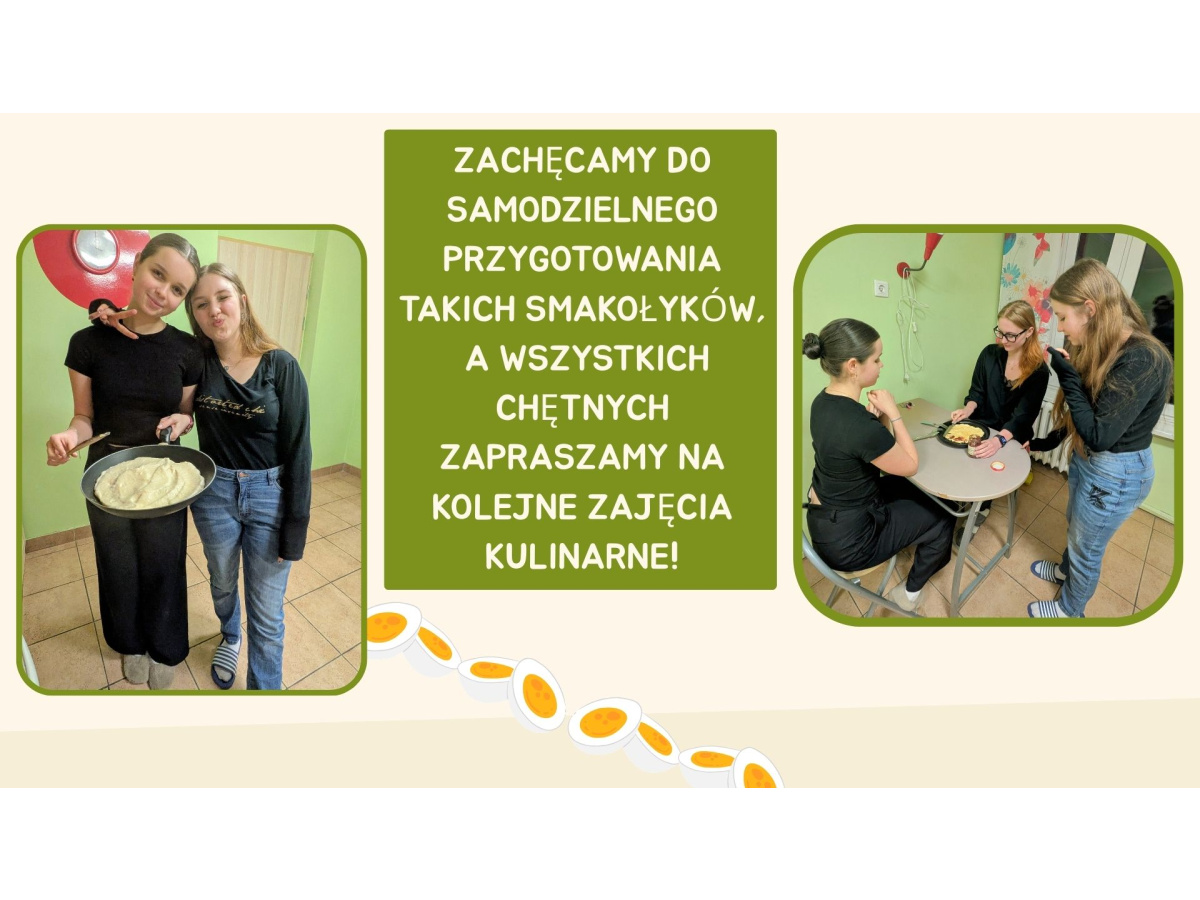 ZAJĘCIA KULINARNE - OMLETY