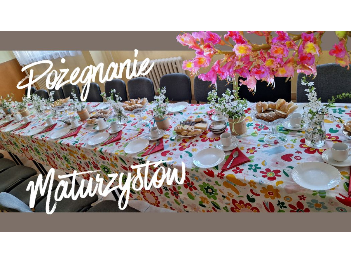 POŻEGNANIE ABSOLWENTÓW 2026