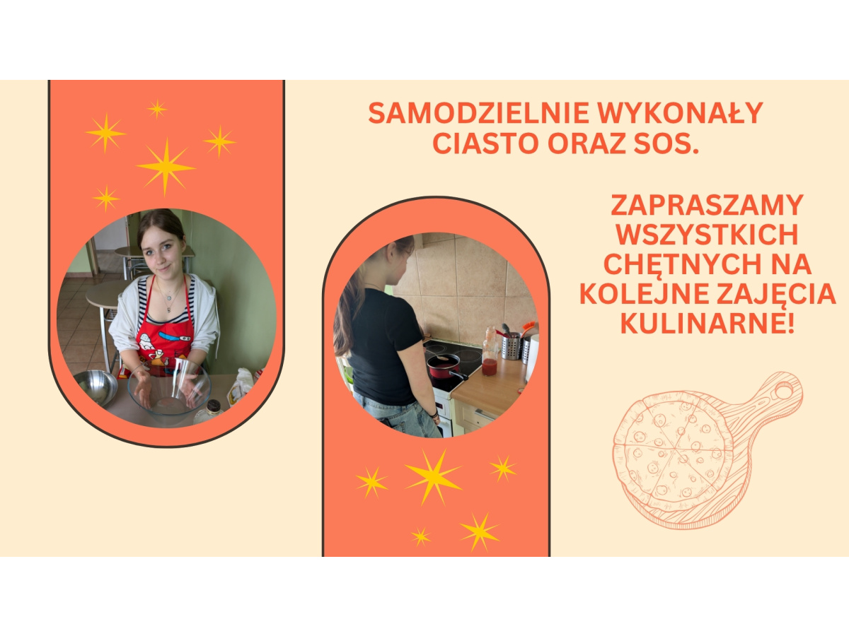 ZAJĘCIA KULINARNE - PIZZA